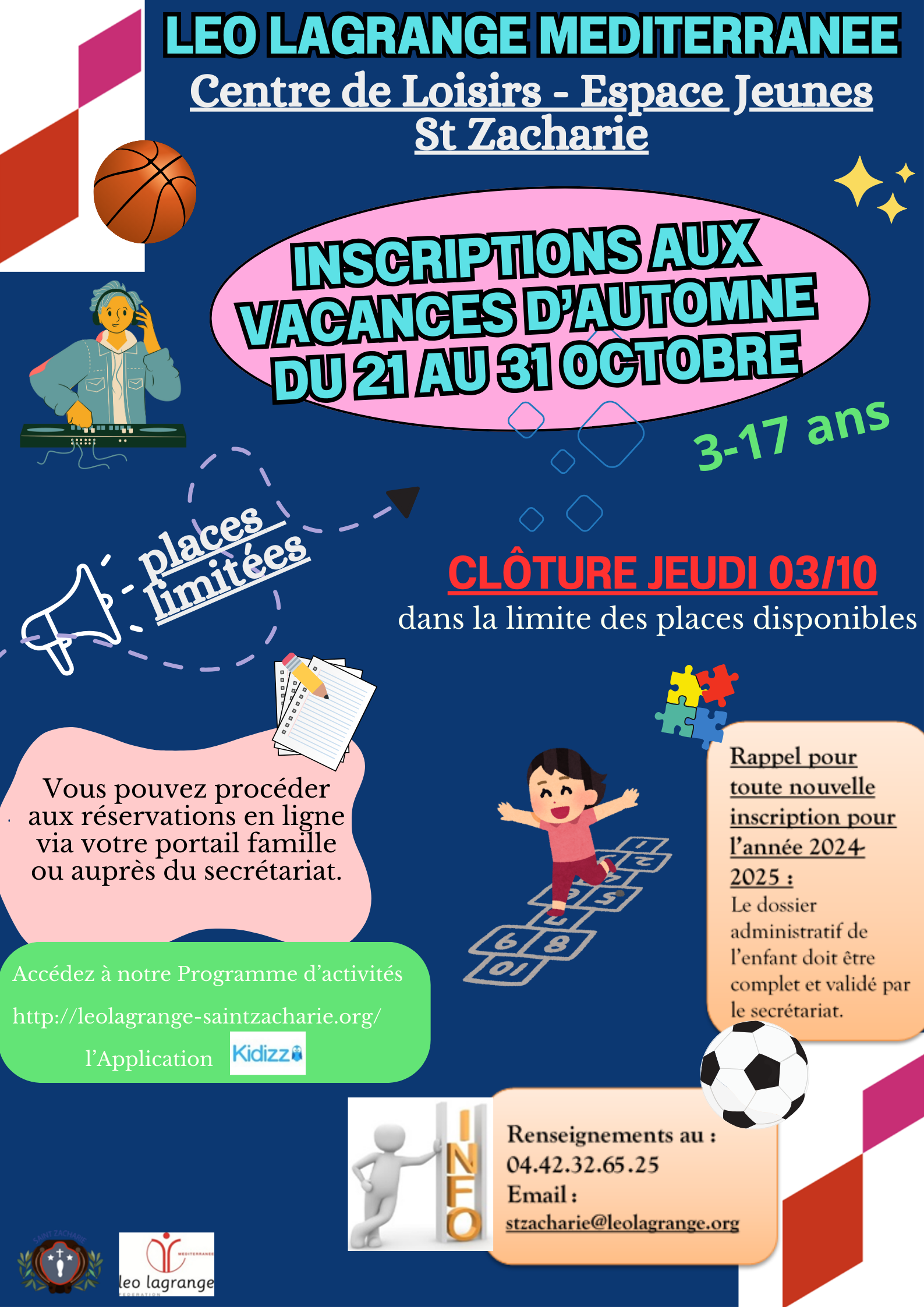 You are currently viewing Vacances Scolaires pour les 3-12 ans